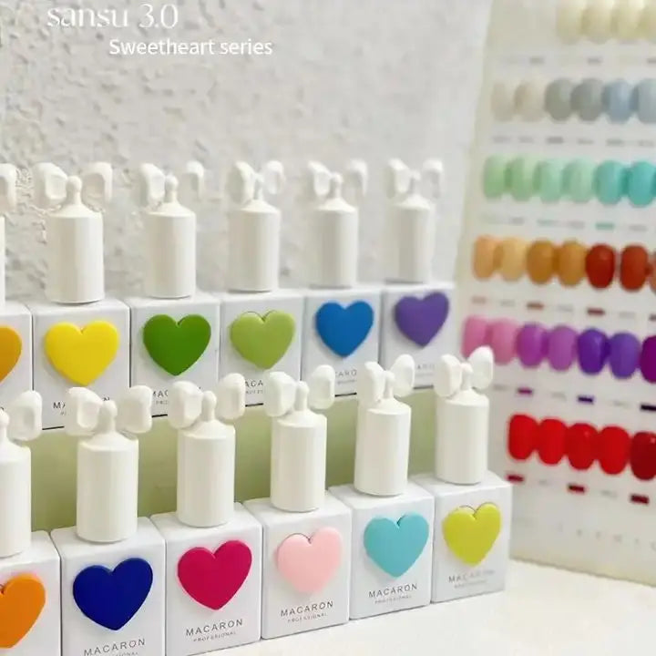 58 Colors Nail Polish Popular Sweetheart